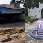 Jalan Hancur Lebur di Biarkan Pemkab Tangerang Malah Bangun Tugu Seharga 2,3 M