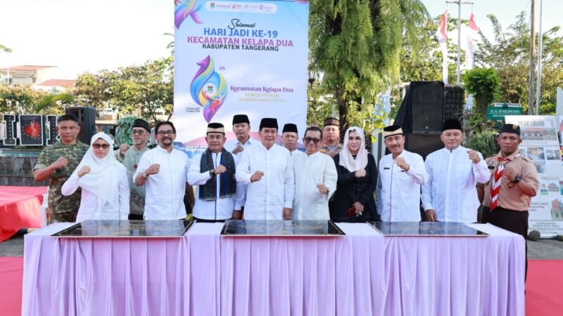 Bupati Hadiri HUT Ke-19 Kecamatan Kelapa Dua